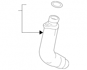 BMW X5 G05 19-23 3.0T Turbo Oil Return Line