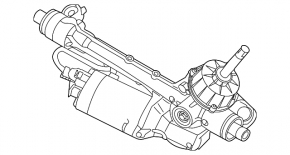 Steering rack Volkswagen ID.4 21-23 electric AWD