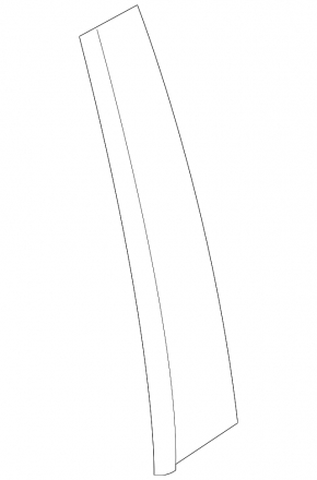 Door trim side rear left Volvo XC40 19-25 front