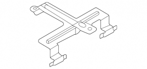 Battery Mount Nissan Rogue 21-24