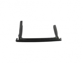 Upper rear left door molding Jeep Compass 17- chrome with glass seal