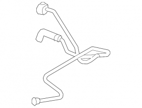 Cooling system return pipe, reservoir-head, Audi Q5 80A 18-20 2.0t