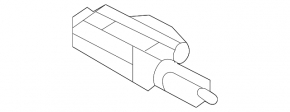 Mitsubishi Outlander 22-25 right panoramic motor glass