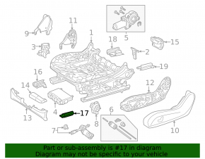 Front right passenger seat runner trim Mercedes W213 E 17-23 black