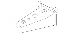 Front right subframe fang Mazda CX-3 16-21