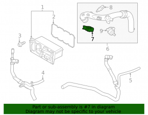 Ford Escape MK3 13-19 1.5T air intake pressure sensor