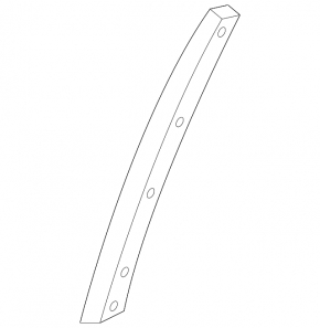 Front right window guide for Mazda CX-7 06-12