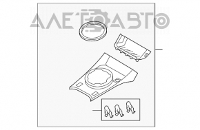 Shift cover Mazda CX-7 06-09