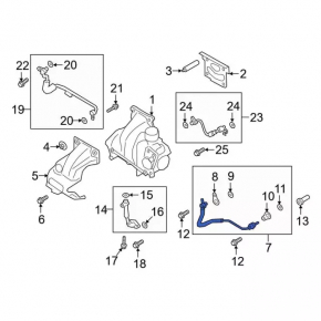 Ford Explorer 20-2.3T Turbo Oil Supply Line