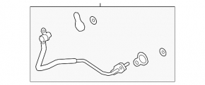 Ford Explorer 20-2.3T Turbo Oil Supply Line