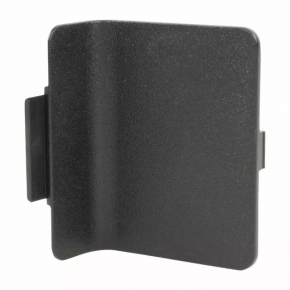 Front left driver's seat runner cover trim for Ford Explorer 20-23, black