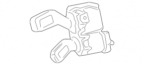 Steering column switch left VW Tiguan 09-10