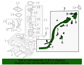 Kia Sportage 23-26 HEV Fuel Filler Neck