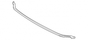 Radiator grille seal for Lexus GX460 10-13 pre-restyling