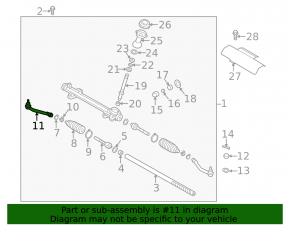Right steering tip for Kia Sorento 21-24