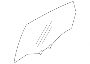 Glass of the rear left door Subaru Forester 17-18 SJ