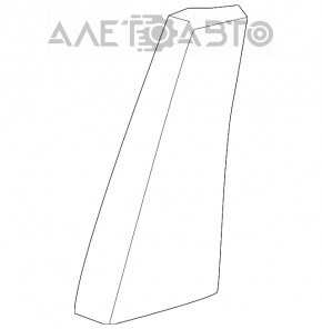 Door trim inner rear left Toyota Highlander 14-19