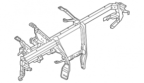 Under-torpedo pipe reinforcement Audi Q5 80A 18-24