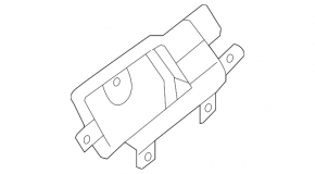 Door handle inside rear right Kia Optima 11-15 mat
