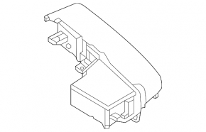 Kia EV6 22-24 front seat heating buttons, touch-sensitive, with ventilation, without heated steering wheel