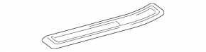External metal threshold trim rear right Mercedes W211