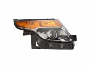 Right front headlight for Ford Explorer 11-15 prerest halogen