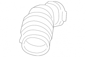 Air duct from filter Ford Escape MK4 20-22 1.5T rubber