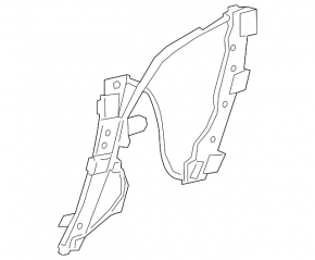 Window lifter with motor front left Jaguar F-Pace X761 17