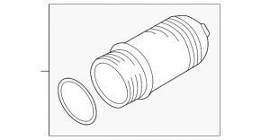Oil filter housing for automatic transmission VW Jetta 19-24 TSX DSG 7-speed