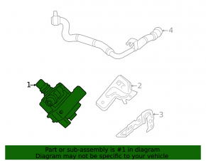 Auxiliary cooling pump BMW X1 F48 20-22 B46