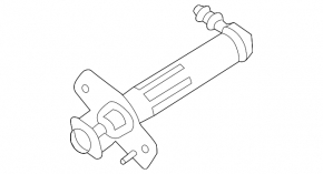 Right headlight washer nozzle for Audi A7 12-18