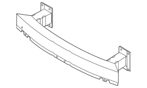 Front bumper reinforcement for the Audi E-Tron 19-23