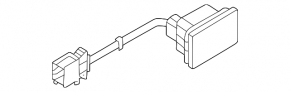 Left charging port release button for Audi E-Tron 19-23
