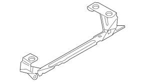 Audi E-Tron 19-23 air conditioning compressor bracket on the subframe, lower part