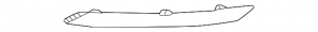 Rear right reflector for VW Golf 22-26