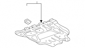Front engine guard for VW Tiguan 18-24