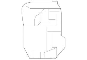 Air intake deflector Nissan Versa 12-19 usa 1.6