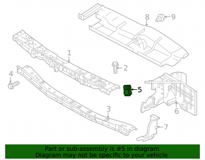 Air intake deflector Nissan Versa 12-19 usa 1.6