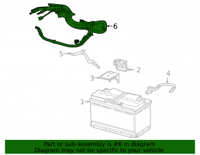 High-voltage wire Mercedes W167 GLE 350 450 20-26