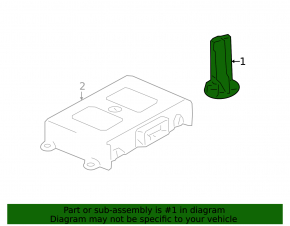 Radio Antenna Module Mercedes C-class W205 15-21