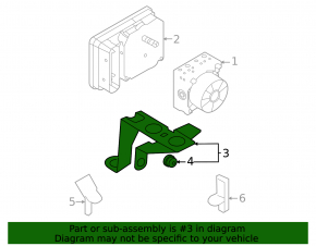 ABS Bracket for Ford Escape MK4 20-25