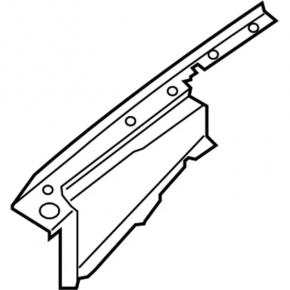 Seal wing-hood right Lincoln Nautilus 19-23