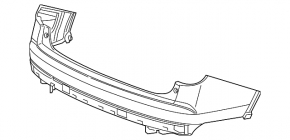Bare rear bumper for Honda Pilot 16-18