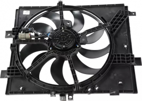 Diffuser radiator shroud assembly Nissan Versa 12-19 usa 1.6 CVT TYC