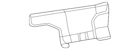 Upper left DRL mount for Nissan Ariya 23-25