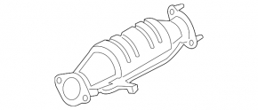 Catalyst Kia Optima 11-15 2.4