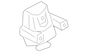 Left engine mount for Audi Q8 19-25 3.0T MHEV