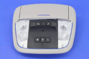 Front light Dodge Durango 14-20 without sunroof, Home link, gray