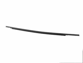 Molding door-glass central front right Jeep Cherokee KL 14-23 black