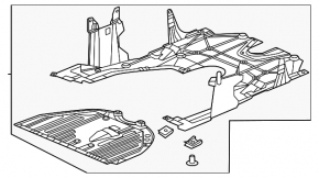 Engine Guard for Honda Civic XI FE/FL 22-26 2.0